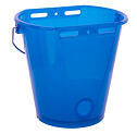 Napájecí kbelík pro telata, plast, průhledný, 8l