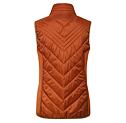 Dámská kombinovaná vesta Covalliero A/W 2022, dark copper