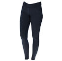 Dámské jezdecké legíny s koženým sedem Covalliero A/W 2023, tmavě modrá
