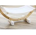 Houpačka pro kočky Siesta, bílá