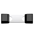Litzclip® csatlakozó 6 mm-es rozsdamentes acél kábelhez. 5 db/csomag
